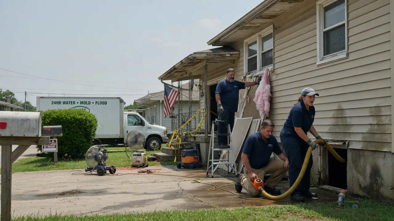 Water Damage Repair in Crawfordsville, IA near me